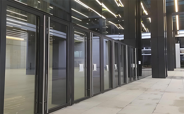 榆阳玻璃地弹门 榆阳玻璃地弹门