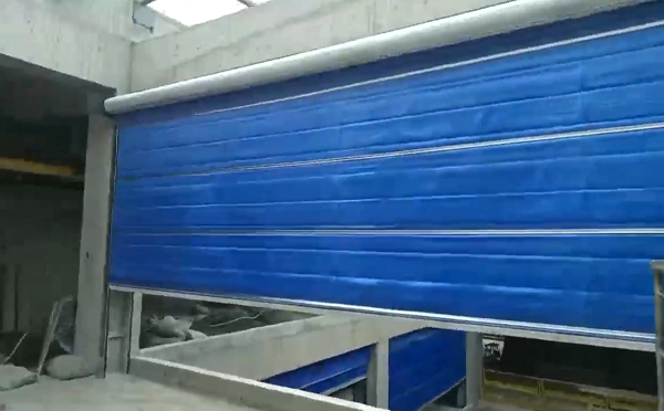 大型物流园区完成榆阳防火门整体安装工程